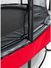 Батут з сіткою Exit Elegant Premium 253 cm red